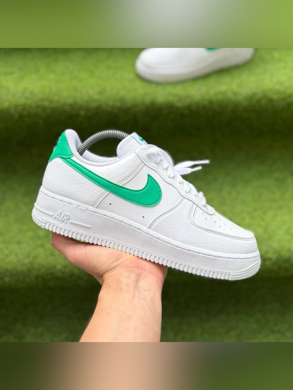 Nike Air Force 1 ‘07 Next Nature White Stadium Green Shoes Brand New Women’s
DV3 - Picture 6 of 7